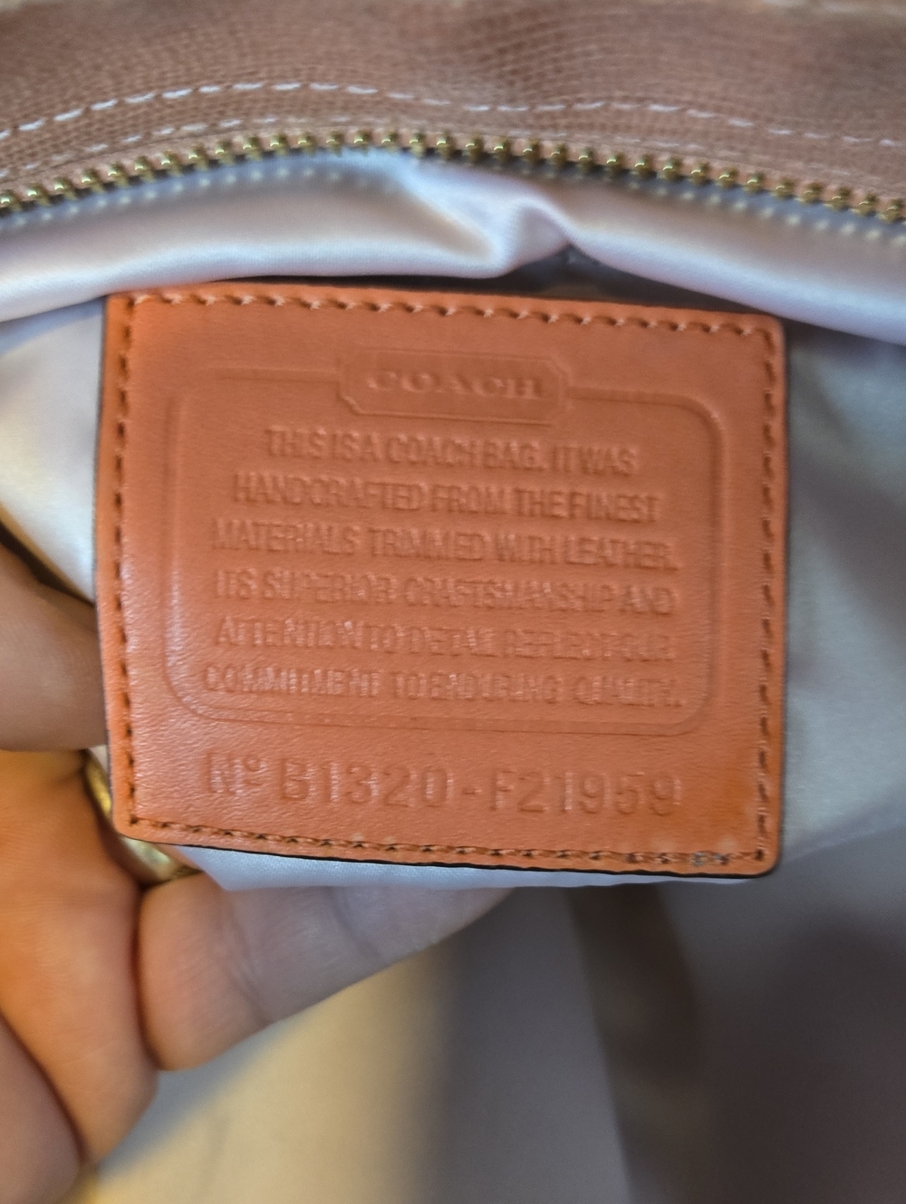 Coach Alexandra Woven Straw Tote Bag - Picture 8 of 10
